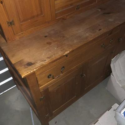 Vintage Hand made Amish Hoosier