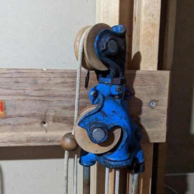 Nissen Wall Pulley Weight System