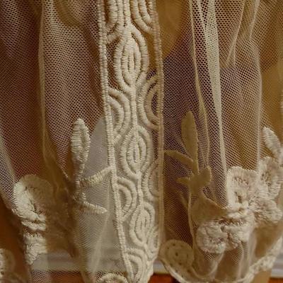 Vtg Circa 1960s doing 1920 Layering Lace/Pink Silk Ribbon