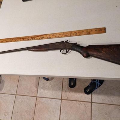 Vintage J. Stevens Arms Co 12 Gauge Shotgun