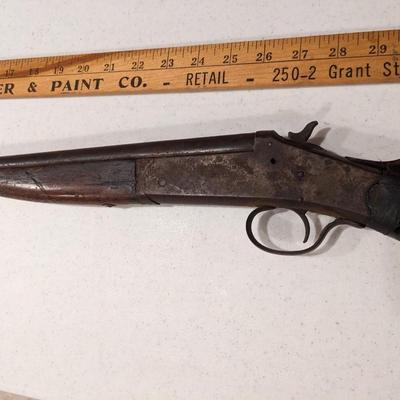 Vintage J. Stevens Arms Co 12 Gauge Shotgun