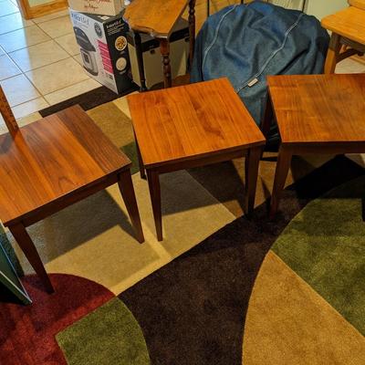 3 Lovely Stacking End Tables