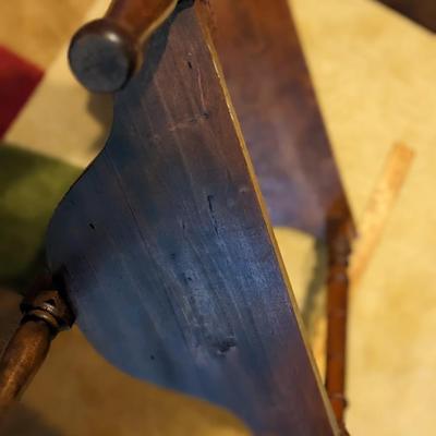 Antique Half Moon Table