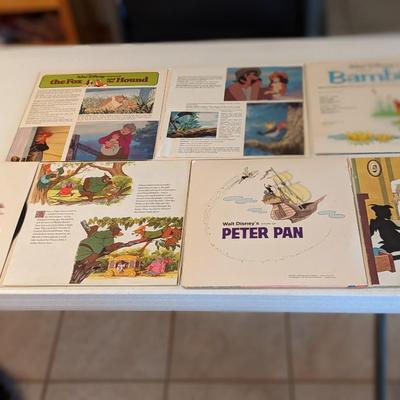Disneyland Records With Fold Out Booklet 1970's Edition