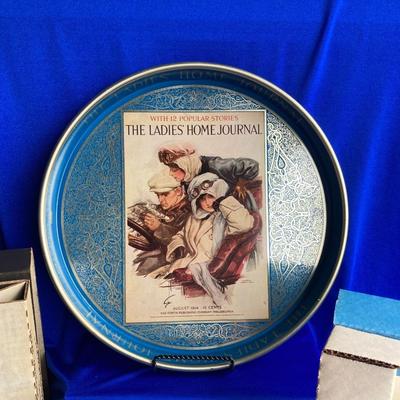 Decorative Norman Rockwell Plates and Tin