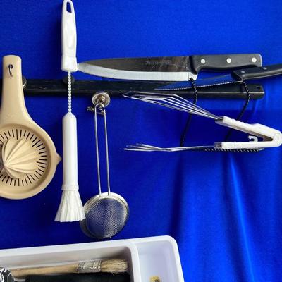Some Handy Pampered Chef Goodies and Other Helpful Utensils and Kitchen Gadgets even an Adjustable Tray