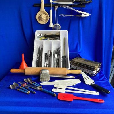 Some Handy Pampered Chef Goodies and Other Helpful Utensils and Kitchen Gadgets even an Adjustable Tray