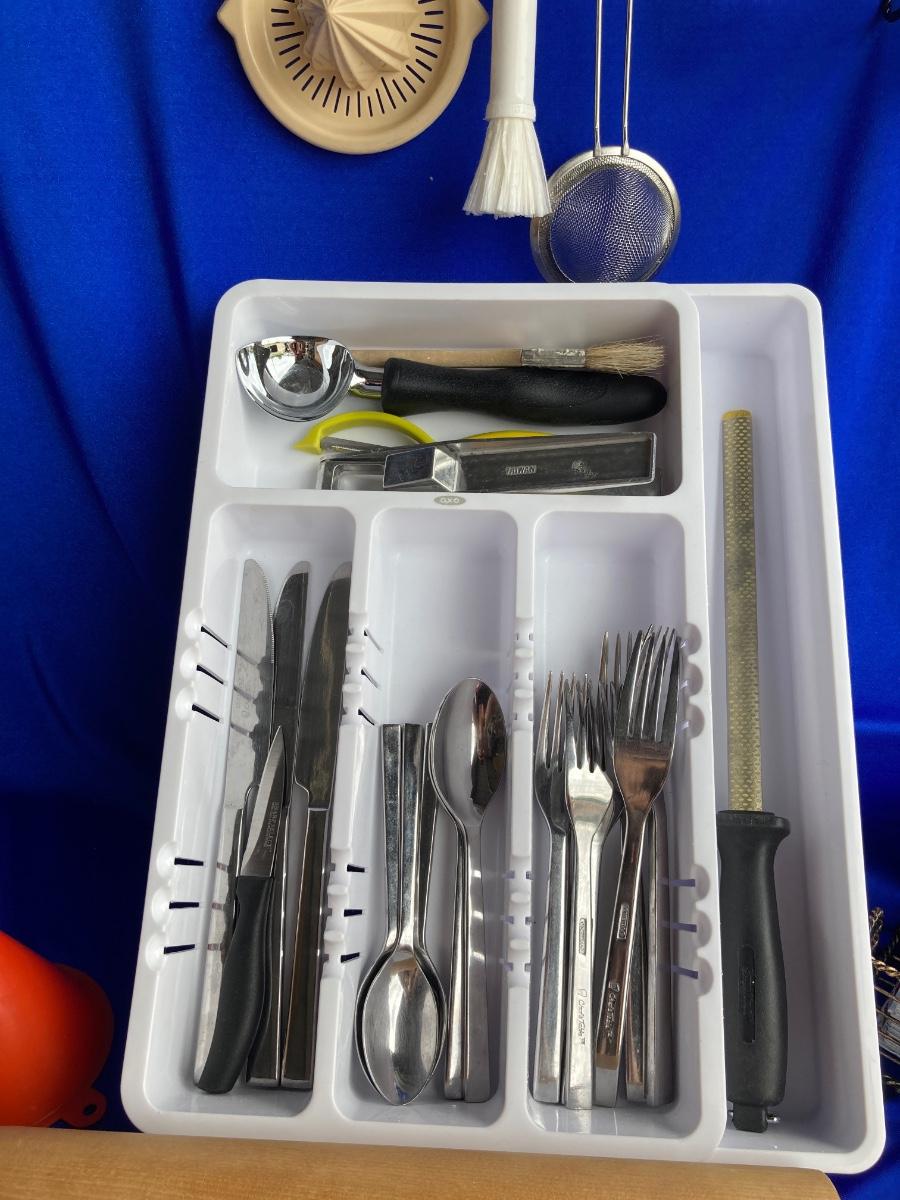 Some Handy Pampered Chef Goodies and Other Helpful Utensils and Kitchen  Gadgets even an Adjustable Tray