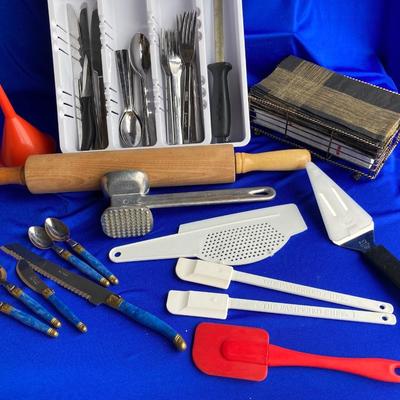 Some Handy Pampered Chef Goodies and Other Helpful Utensils and Kitchen Gadgets even an Adjustable Tray