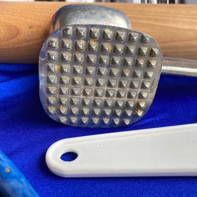 Some Handy Pampered Chef Goodies and Other Helpful Utensils and Kitchen Gadgets even an Adjustable Tray