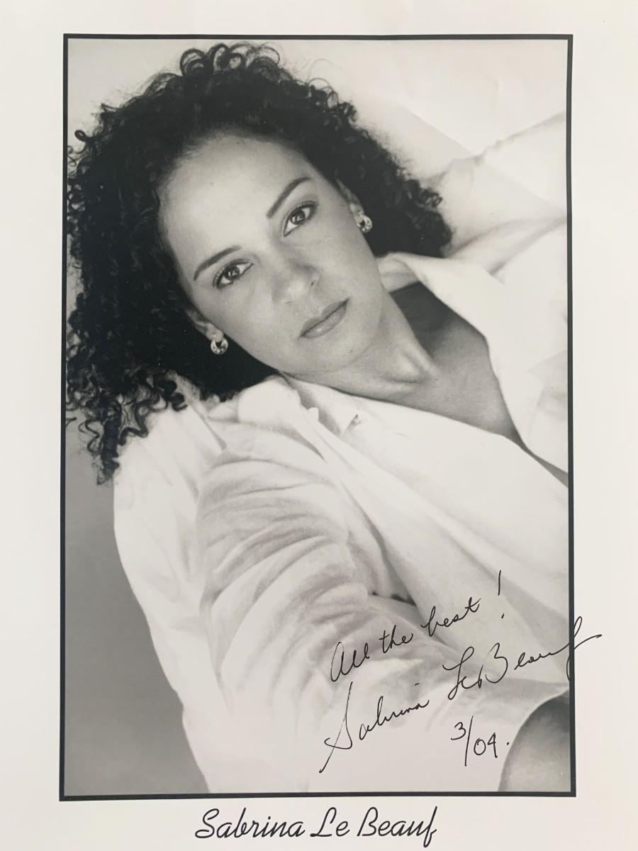 Sabrina Le Beauf Signed Photo | EstateSales.org