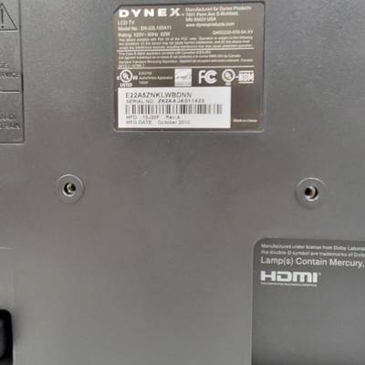Dynex 22" TV