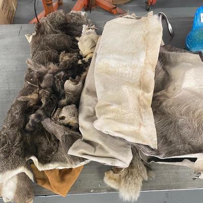 Lot of Assorted Animal Hides