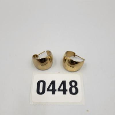 Gold Toned Earrings