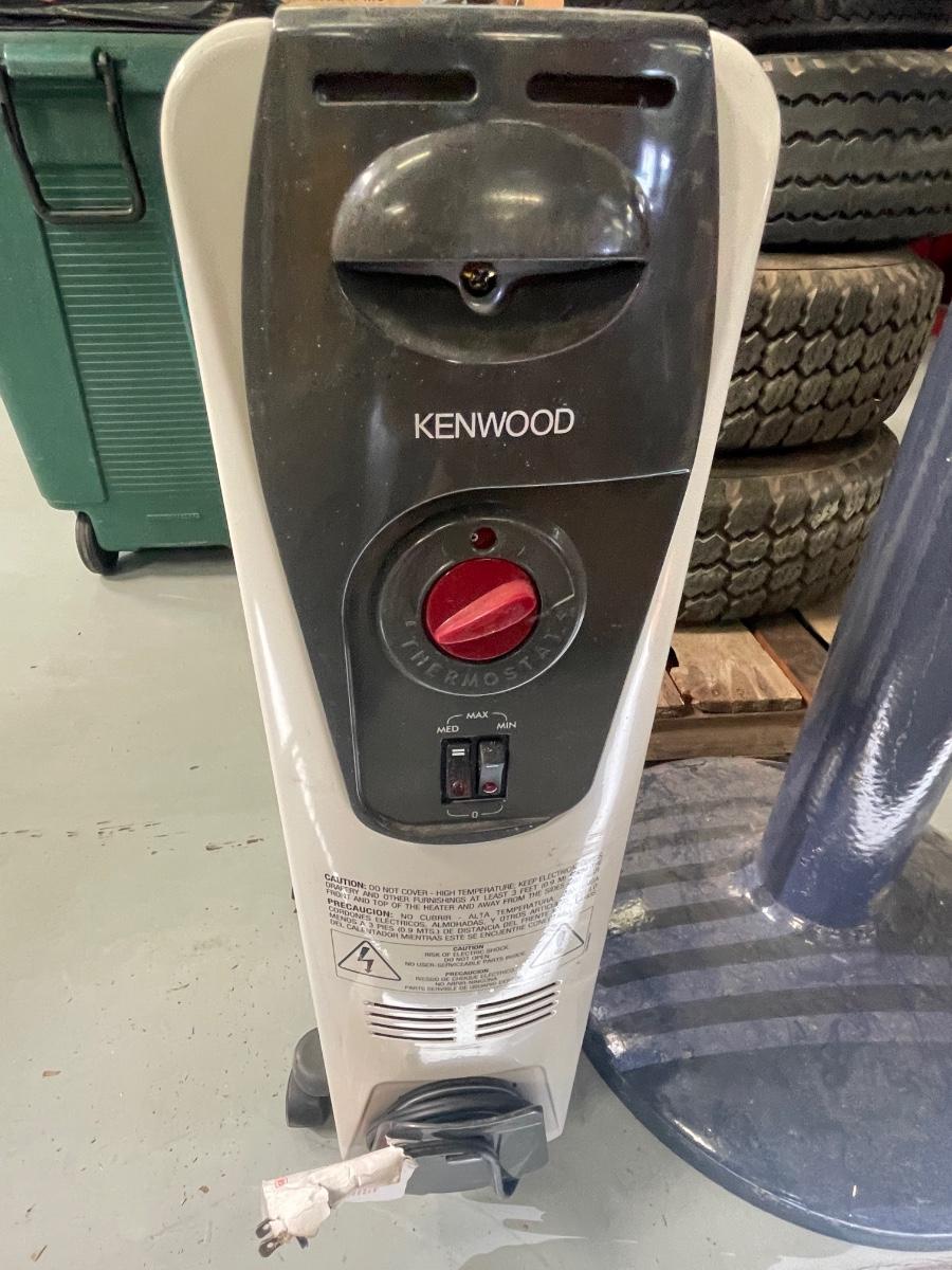 Kenwood Electric Space Heater on Casters
