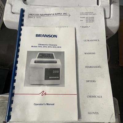 2 Branson Ultrasonic Cleaning Machines Model 2200 & 2510