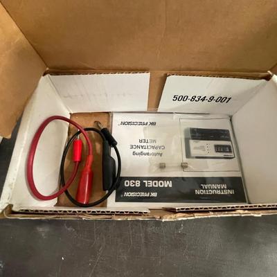BK Precision 830 Autoranging Capacitants Meter In Box