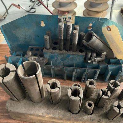 Lot of Metal Collet Components - Many Pieces for Lathe or ?