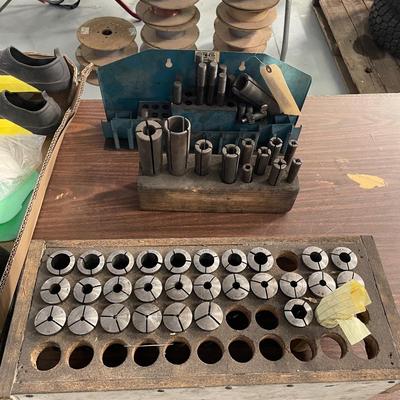 Lot of Metal Collet Components - Many Pieces for Lathe or ?