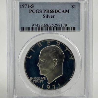 1971 US SILVER DOLLAR S