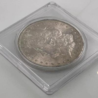 1885 US MORGAN SILVER DOLLAR O