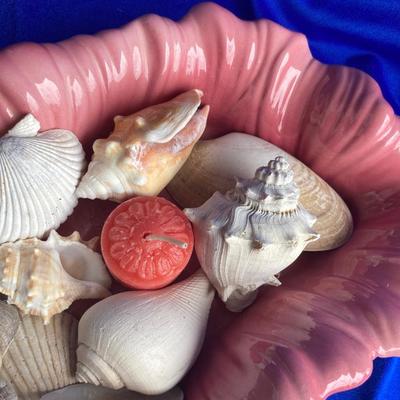 MCM Large Pretty Floral Dish, Sea Shells, Insulator and More!