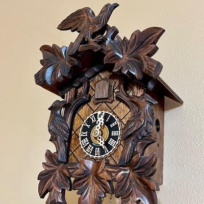 HONES ~ Original Black Forest Wood Cuckoo Clock