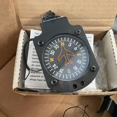 Lot of Airplane Controls & Gauges - Aviation Parts