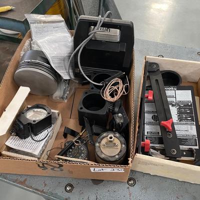 Lot of Airplane Controls & Gauges - Aviation Parts