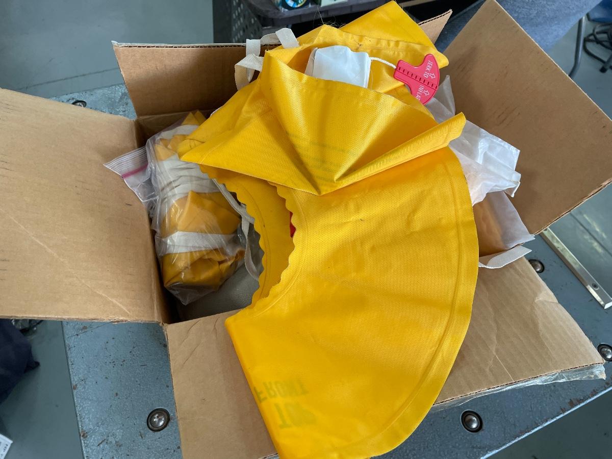 Box of Aviation Life Vests - Misc. | EstateSales.org