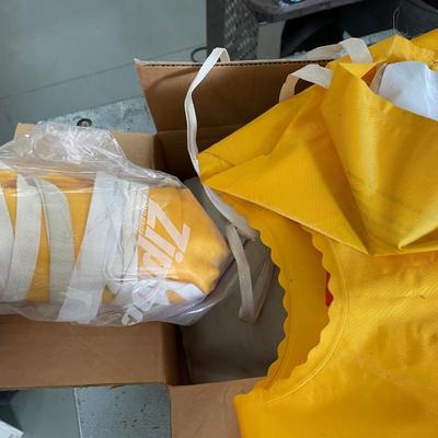 Box of Aviation Life Vests - Misc.