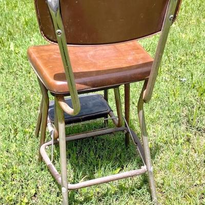 Cosco Brown Fold Out Steps Stool Chair