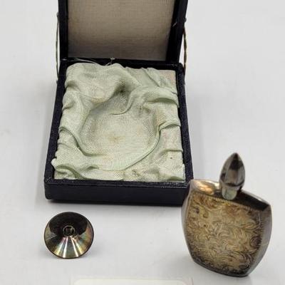Antique Silver Perfume Decantur