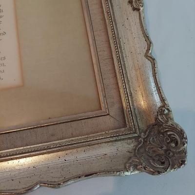 Framed and Matted Fra Giovanni's Letter to a Friend (LR-BBL)