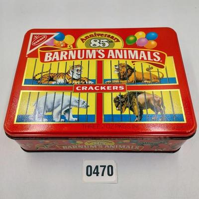 Barnum's Animal Crackers Tin