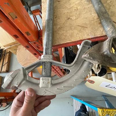 3 assorted Sized Pipe Benders