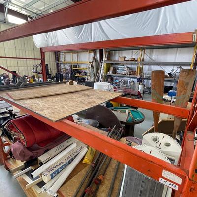 Rolling Ready Rack 3 Shelf Storage Rack - Pallet Shelving
