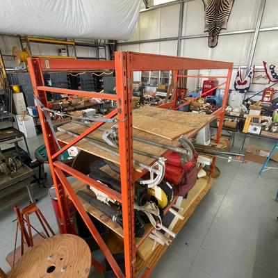 Rolling Ready Rack 3 Shelf Storage Rack - Pallet Shelving