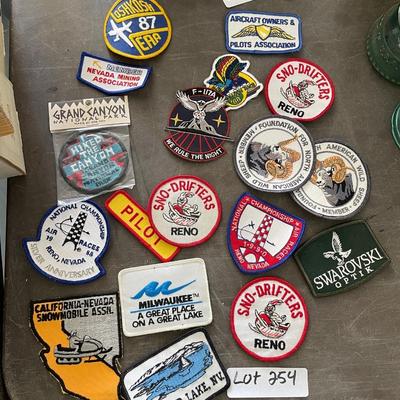 18 Misc. Air Race/Sheep Fdtn/Pilot/Milwaukee/Sno-Drifters/Balloon etc. themed Patches