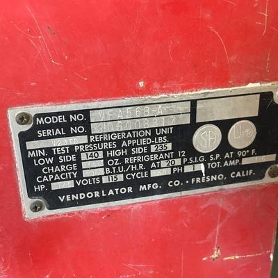 Vintage Vendolator Pepsi Machine - Model VFA56B-A