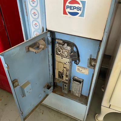 Vintage Vendolator Pepsi Machine - Model VFA56B-A