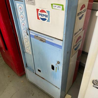Vintage Vendolator Pepsi Machine - Model VFA56B-A