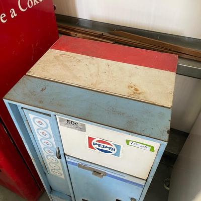 Vintage Vendolator Pepsi Machine - Model VFA56B-A