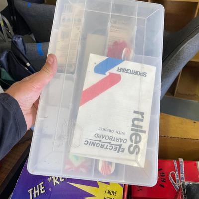 Lot of Toys & Games - Darts, Cards, Talking Parrot