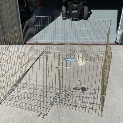 Precision Pet Products Metal Kennel - 30"t x 16'l