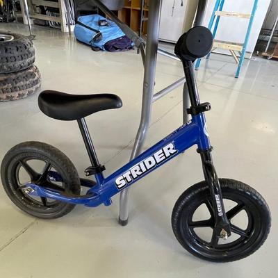 Strider Blue & Black Kids push bike
