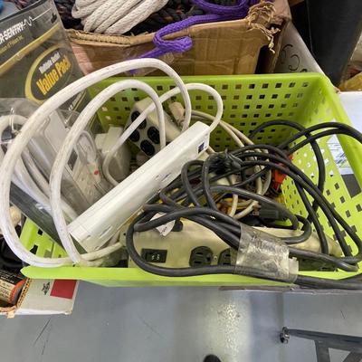 Lot of Electrical Cords / Power Strips