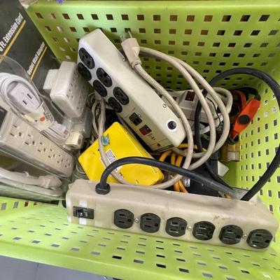 Lot of Electrical Cords / Power Strips