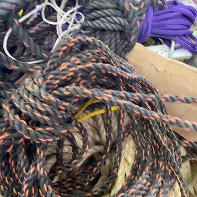 Lot of Misc. Rope - Various sizes & types