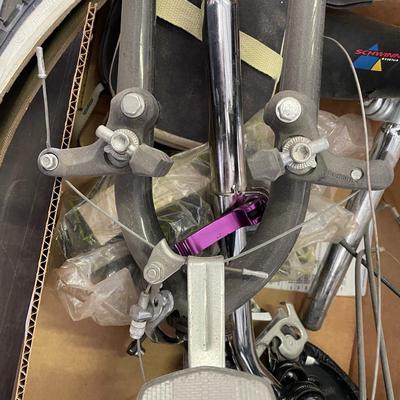 Lot of Various Bike Components - Seats/Forks